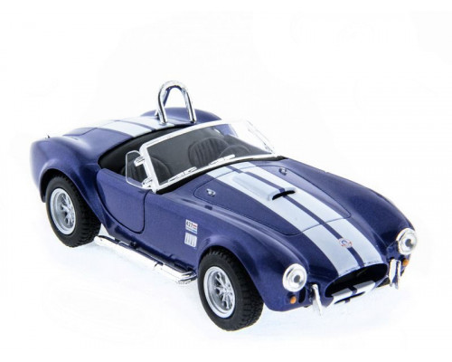 Машина Kinsmart Shelby Cobra 427 1965 инерция (1/12шт.) 1:32 б/к