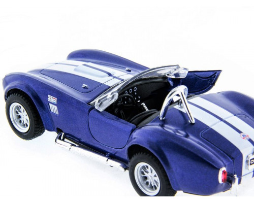 Машина Kinsmart Shelby Cobra 427 1965 инерция (1/12шт.) 1:32 б/к