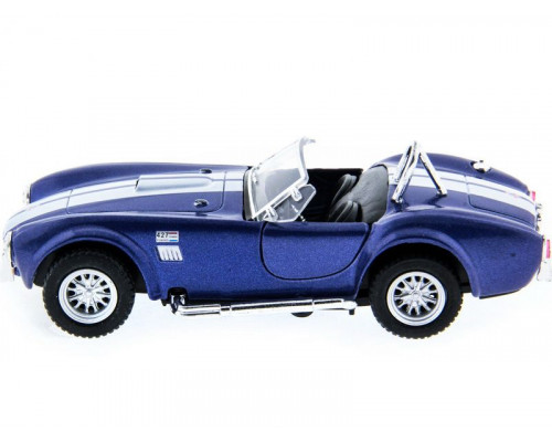 Машина Kinsmart Shelby Cobra 427 1965 инерция (1/12шт.) 1:32 б/к