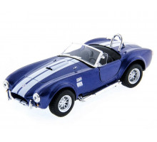 Машина Kinsmart Shelby Cobra 427 1965 инерция (1/12шт.) 1:32 б/к