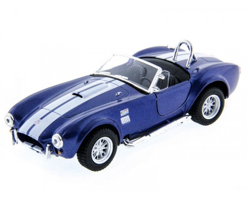 Машина Kinsmart Shelby Cobra 427 1965 инерция (1/12шт.) 1:32 б/к