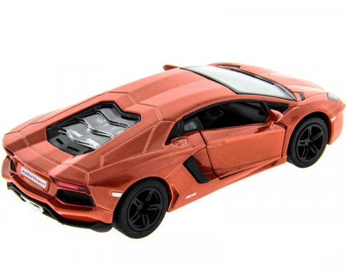 Машина Kinsmart LAMBORGHINI AVENTADOR LP 700-4 инерция (1/12шт.) 1:38 б/к