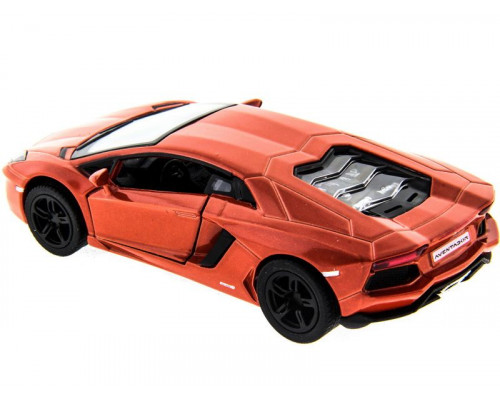 Машина Kinsmart LAMBORGHINI AVENTADOR LP 700-4 инерция (1/12шт.) 1:38 б/к