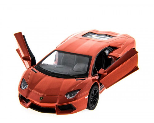 Машина Kinsmart LAMBORGHINI AVENTADOR LP 700-4 инерция (1/12шт.) 1:38 б/к