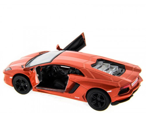 Машина Kinsmart LAMBORGHINI AVENTADOR LP 700-4 инерция (1/12шт.) 1:38 б/к