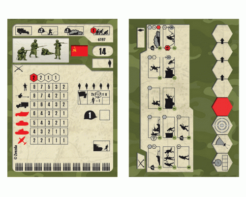 Сборные солдатики ZVEZDA Советская пехота 1941-43гг. (зима), 1/72