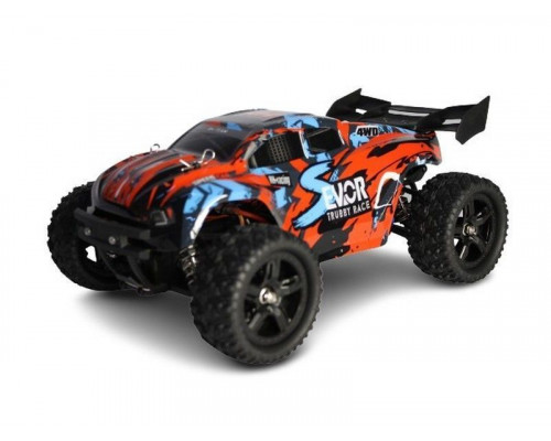 Радиоуправляемая трагги Remo Hobby S EVO-R V2.0 (красный) 4WD 2.4G 1/16 RTR