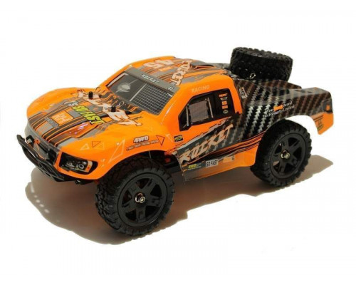 Радиоуправляемый шорт-корс Remo Hobby Rocket (оранжевый) 4WD 2.4G 1/16 RTR