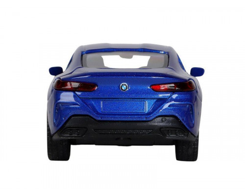 Машина АВТОПАНОРАМА BMW M850i Coupé, 1/44, синий, инерция, откр. двери, в/к 17,5*12,5*6,5 см