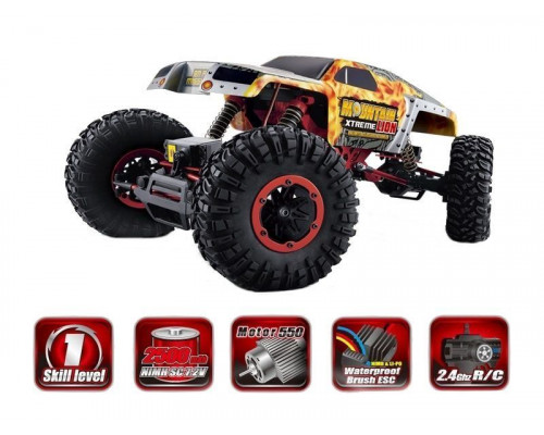 Радиоуправляемый краулер Remo Hobby Mountain Lion Xtreme 4WD 2.4G 1/10 RTR