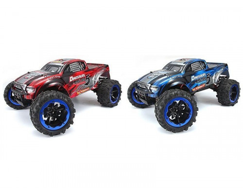 Радиоуправляемый монстр Remo Hobby Dinosaurs Master TWINS MOTOR (красный) 4WD 2.4G 1/8 RTR