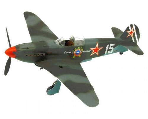 Сборная модель ZVEZDA Советский истребитель Як-3 (сборка без клея), 1/72