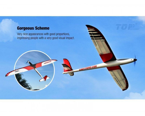 Радиоуправляемый планер Top RC Lightning 2100 (Propeller Power System) 2100мм KIT