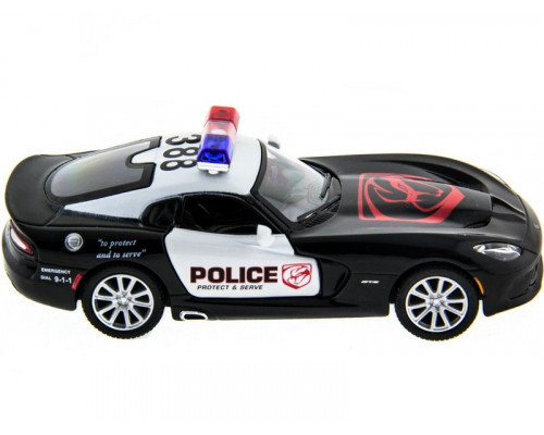 Машина Kinsmart 1:40 SRT Viper Police в асс. инерция (1/12шт.) б/к