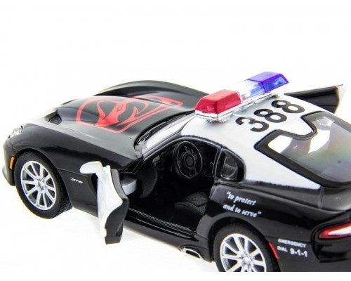 Машина Kinsmart 1:40 SRT Viper Police в асс. инерция (1/12шт.) б/к