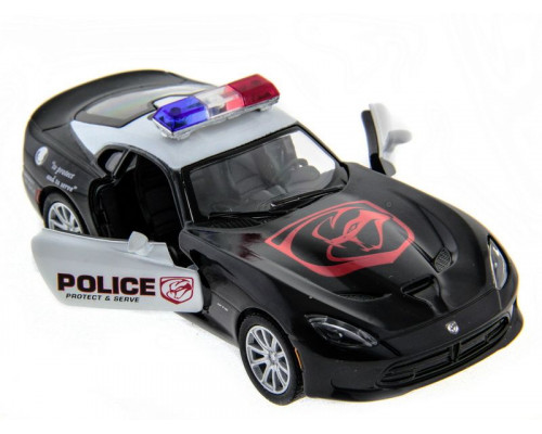 Машина Kinsmart 1:40 SRT Viper Police в асс. инерция (1/12шт.) б/к