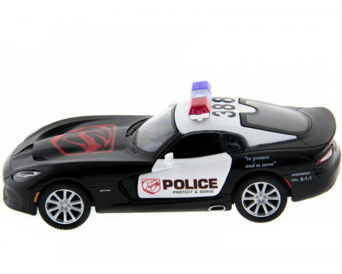 Машина Kinsmart 1:40 SRT Viper Police в асс. инерция (1/12шт.) б/к