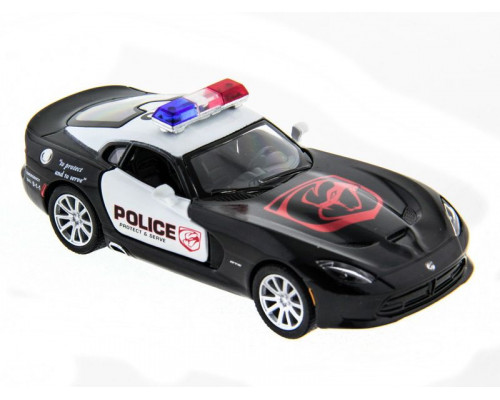 Машина Kinsmart 1:40 SRT Viper Police в асс. инерция (1/12шт.) б/к