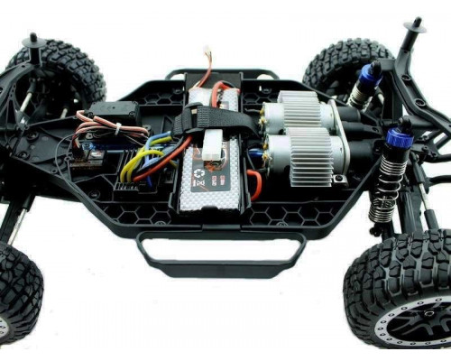 Радиоуправляемый шорт-корс Remo Hobby 9EMU TWINS MOTOR (красный) 4WD 2.4G 1/8 RTR