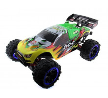 Радиоуправляемая трагги Remo Hobby EVO-R Brushless UPGRADE (зеленая) 4WD 2.4G 1/8 RTR