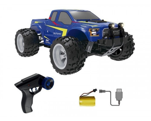 Радиоуправляемый монстр Double Eagle Ford F-150 Raptor (синий) 1:18 4WD 2.4G RTR