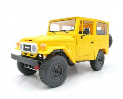 Радиоуправляемая машина WPL японский внедорожник FJ40 (желтая) 4WD 2.4G 1/16 KIT