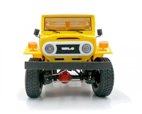 Радиоуправляемая машина WPL японский внедорожник FJ40 (желтая) 4WD 2.4G 1/16 KIT