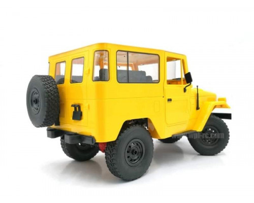 Радиоуправляемая машина WPL японский внедорожник FJ40 (желтая) 4WD 2.4G 1/16 KIT