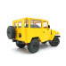 Радиоуправляемая машина WPL японский внедорожник FJ40 (желтая) 4WD 2.4G 1/16 KIT