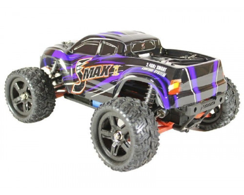 Радиоуправляемый монстр Remo Hobby SMAX UPGRADE V2.0 (синий) 4WD 2.4G 1/16 RTR