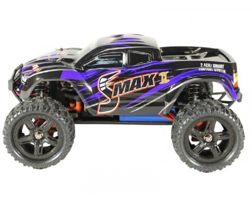 Радиоуправляемый монстр Remo Hobby SMAX UPGRADE V2.0 (синий) 4WD 2.4G 1/16 RTR