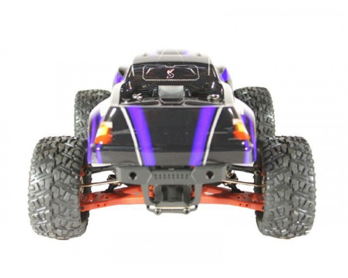 Радиоуправляемый монстр Remo Hobby SMAX UPGRADE V2.0 (синий) 4WD 2.4G 1/16 RTR