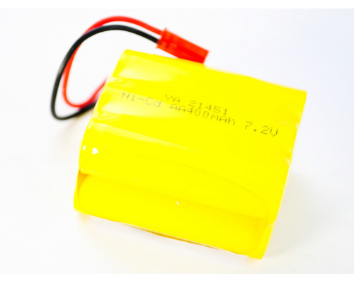 Аккумулятор Ni-Cd 400mAh, 7.2V, JST, двухрядный для Huina 1572, 1585