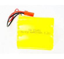 Аккумулятор Ni-Cd 400mAh, 7.2V, JST, двухрядный для Huina 1572, 1585