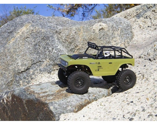 Модель для трофи 1:24 Axial SCX24 Deadbolt 4WD, электро, RTR (зеленый)