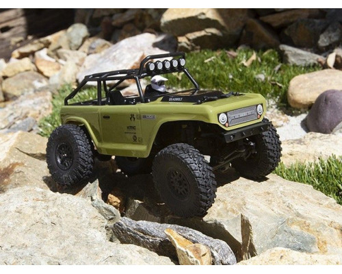 Модель для трофи 1:24 Axial SCX24 Deadbolt 4WD, электро, RTR (зеленый)