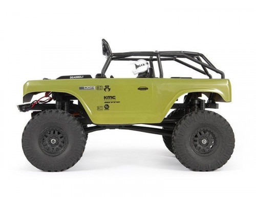 Модель для трофи 1:24 Axial SCX24 Deadbolt 4WD, электро, RTR (зеленый)