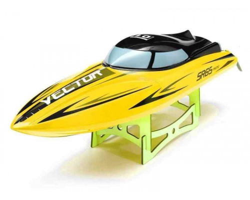 Радиоуправляемый катер Volantex RC Vector SR65 желтый Brushless 2.4G LiPo RTR