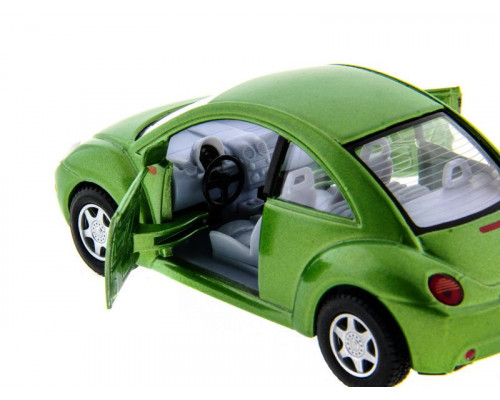 Машина Kinsmart 1:32 Volkswagen New Beetle инерция (1/12шт.)  б/к