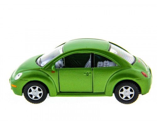 Машина Kinsmart 1:32 Volkswagen New Beetle инерция (1/12шт.)  б/к