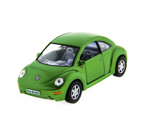 Машина Kinsmart 1:32 Volkswagen New Beetle инерция (1/12шт.)  б/к