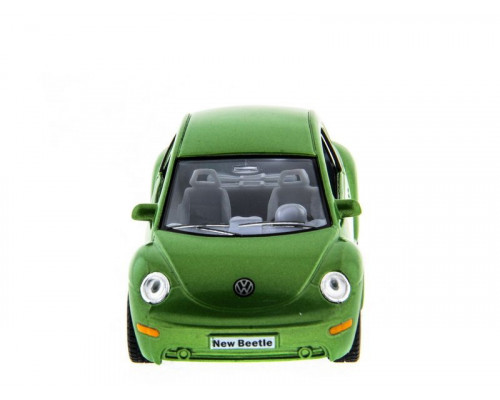 Машина Kinsmart 1:32 Volkswagen New Beetle инерция (1/12шт.)  б/к