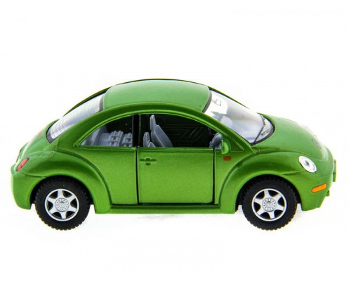 Машина Kinsmart 1:32 Volkswagen New Beetle инерция (1/12шт.)  б/к