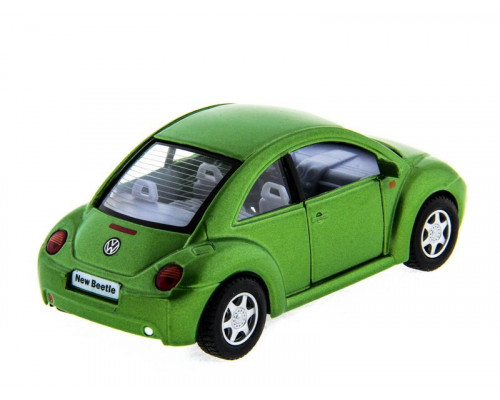 Машина Kinsmart 1:32 Volkswagen New Beetle инерция (1/12шт.)  б/к