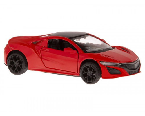 Машина АВТОПАНОРАМА Honda Acura NSX, красный, 1/38, инерция, в/к 17,5*12,5*6,5 см