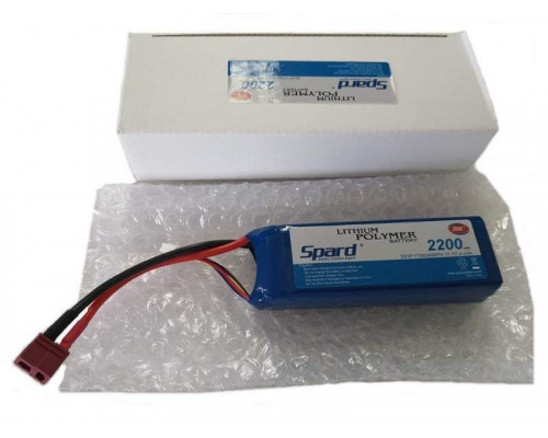 Аккумулятор Li-Po Spard 2200mAh, 11,1V, 30C, T‐plug