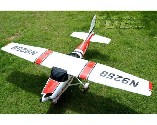 Радиоуправляемый самолет Top RC Cessna 182 красная 1410мм 2.4G 6-ch LiPo RTF