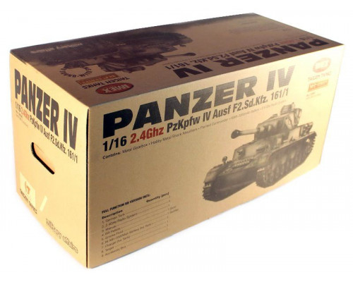 Р/У танк Taigen 1/16 Panzerkampfwagen IV Ausf.F2.Sd.Kfz (Германия) 2.4G RTR