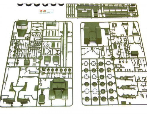 Сборная модель ZVEZDA Грузовик ЗиС-151, подарочный набор, 1/35