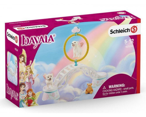 Фигурка Schleich Дрессировка крылатых львят